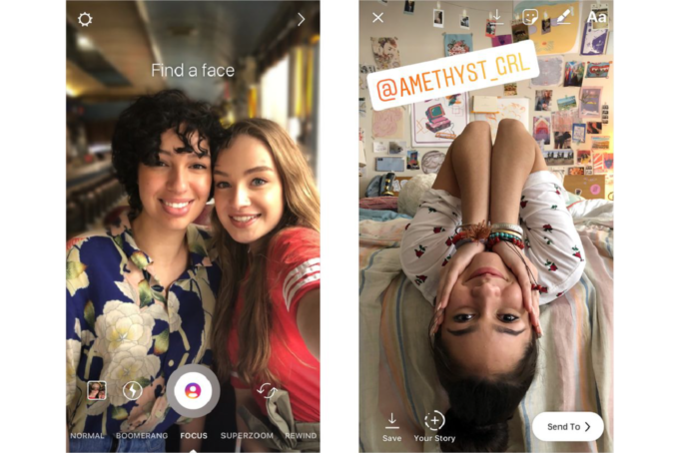 Instagram esittelee uuden muotokuva-tilan --- mainitse tarra-tarinoissa