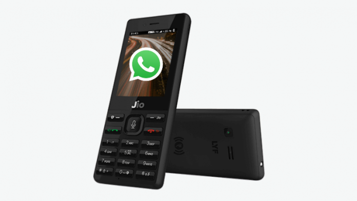 Reliance JioPhone kan snart få WhatsApp-støtte