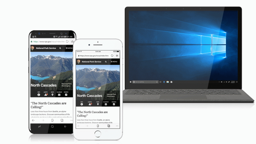 Microsoft Edge Androidile ja iOS-ile