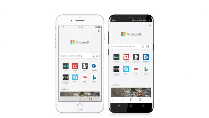 Tampok ang Microsoft Edge para sa Android at iOS at Microsoft launcher para sa Android