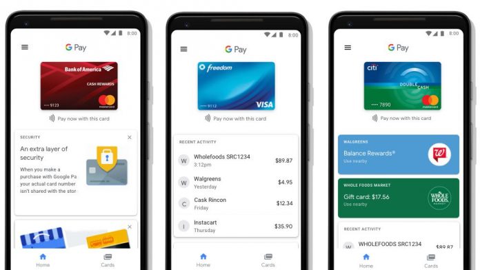 Käivitatakse uus uuendatud Google Pay teenus, mis ühendab Android Pay ja Google Walleti
