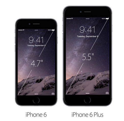 iPhone 6 VS Visió general de la comparació de l'iPhone 6 Plus