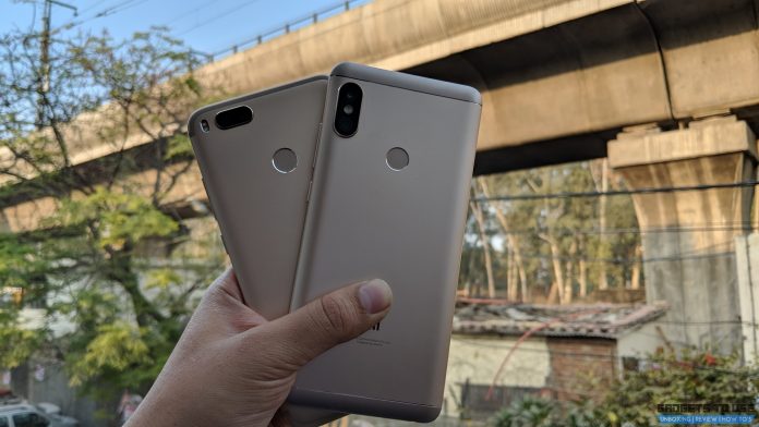 Xiaomi Redmi Note 5 Pro versus Xiaomi Mi A1: MIUI 9 versus Android One