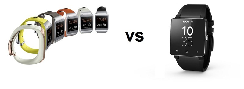 Sony Smartwatch 2 vs. Samsung Galaxy Gear Srovnání recenze