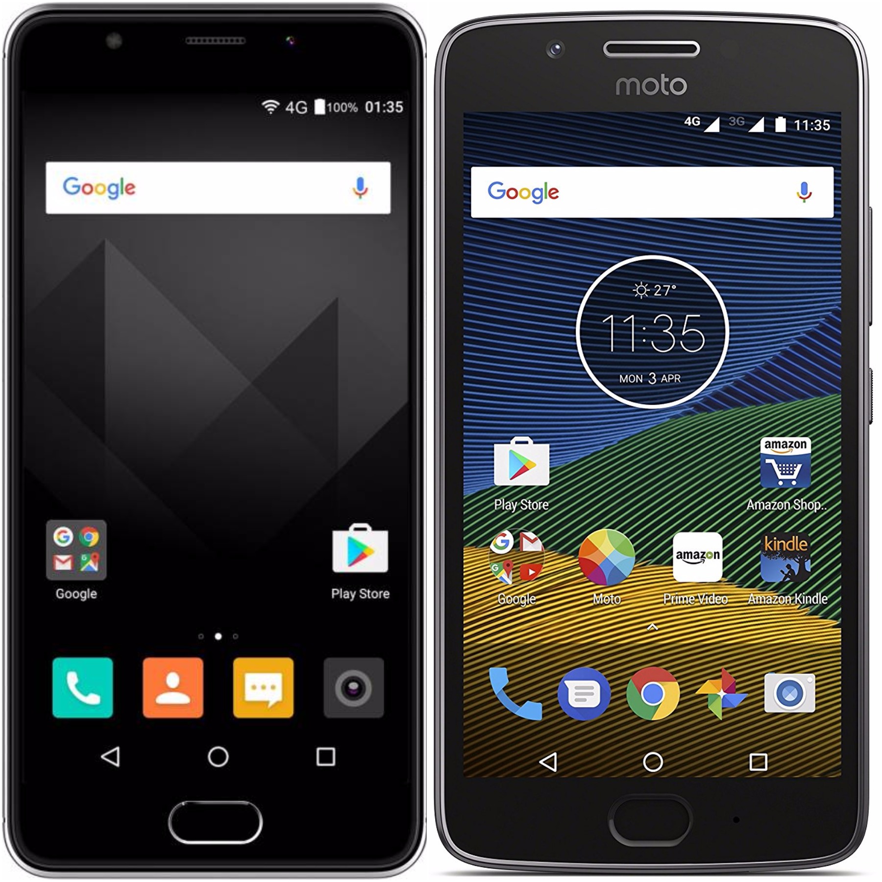 Yu Yureka Black Vs Motorola Moto G5 kiire võrdluse ülevaade