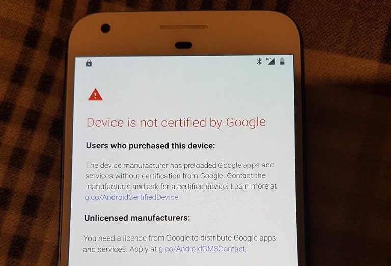 Mis on viga „Seadet pole Google sertifitseerinud”? Kuidas oma seadet kontrollida ja parandada