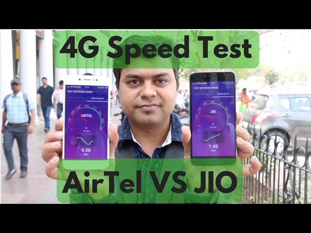 Reliance Jio vs Airtel Real 4G Speedtest Delhi, quedaràs sorprès
