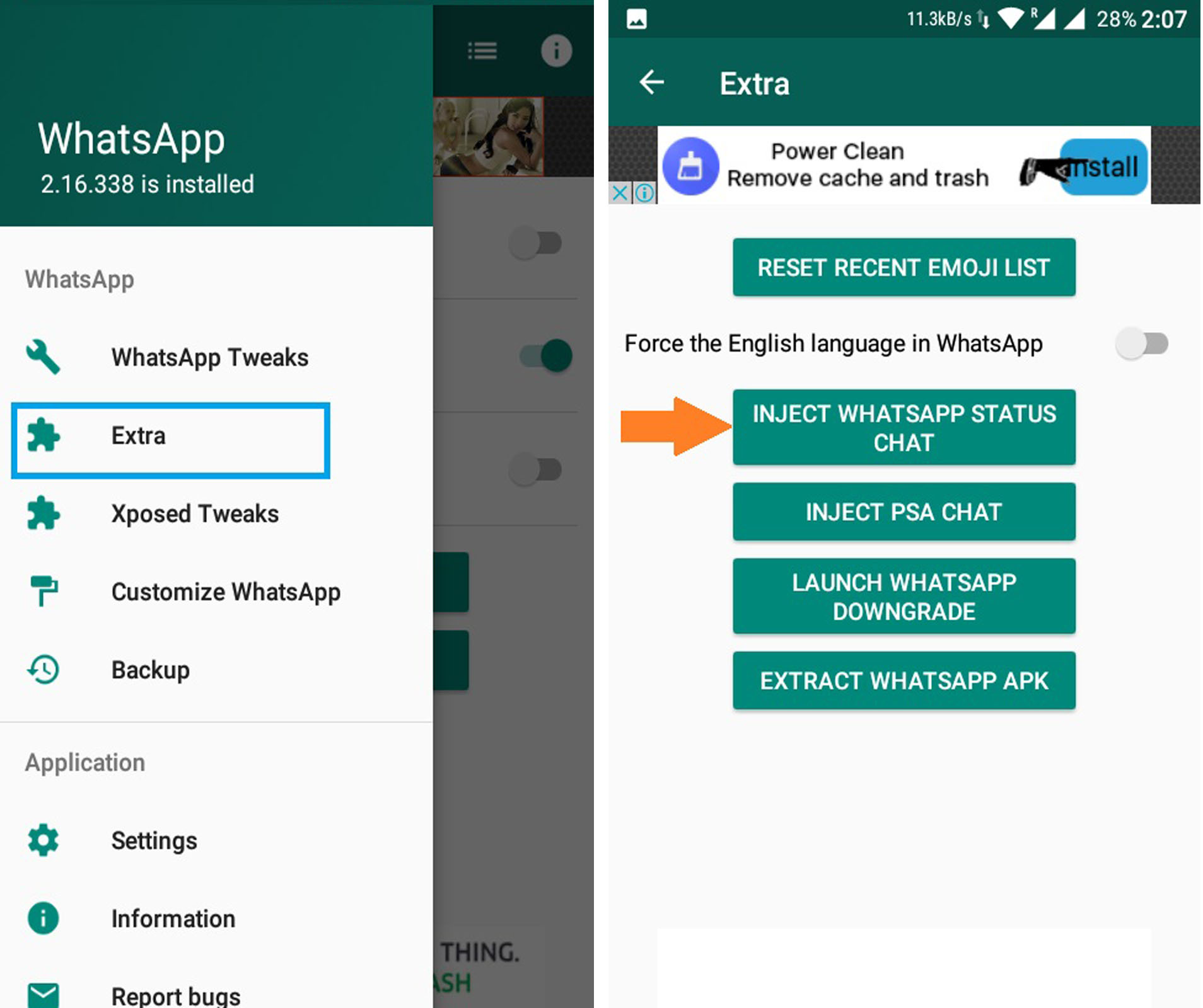 Pobierz nową funkcję „Status” WhatsApp na telefonie z Androidem