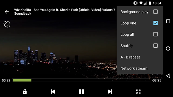 Afspil video i loop på Android, iOS og Windows Phone