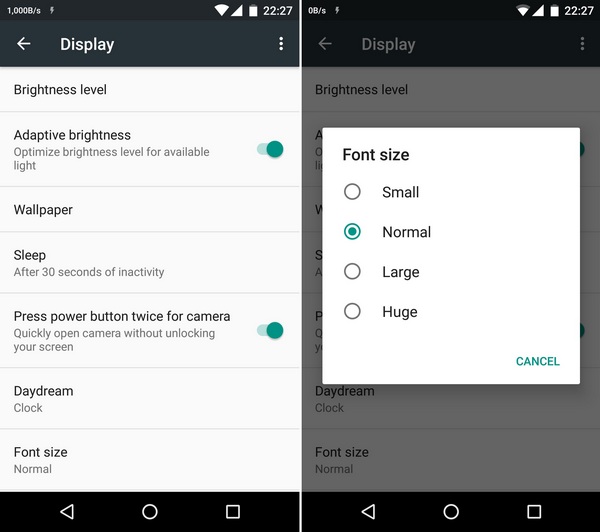5 maneres de fer que la pantalla d'Android sigui més llegible per als ulls