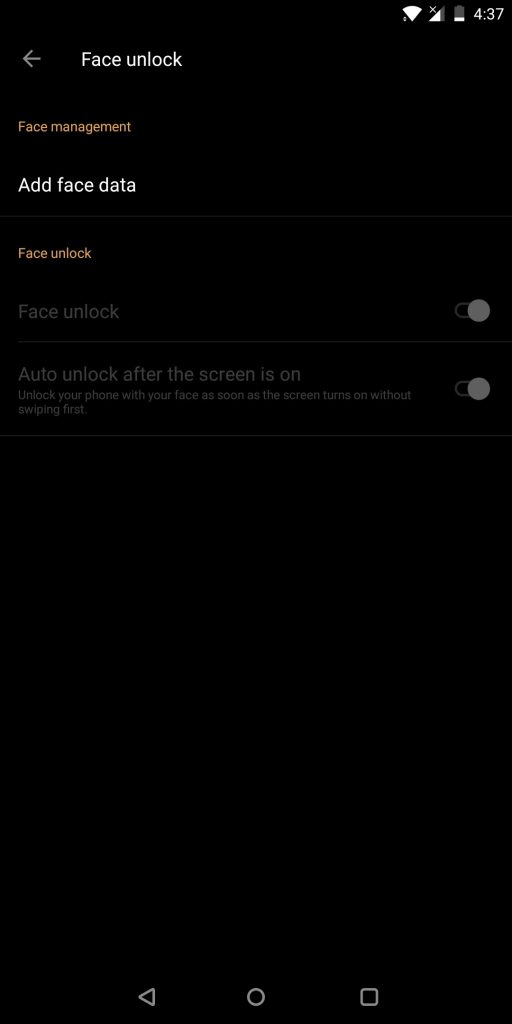 OnePlus 5T sblocco facciale