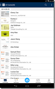 5 Libreng Business Card Scan, Store Apps para sa Android, iOS at Windows Phone