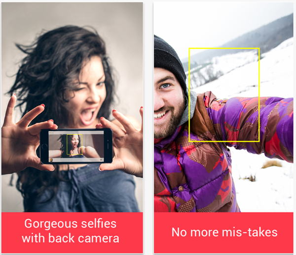 Top 5 aplikacij za stabilne, jasne fotografije selfijev iz zadnje kamere pametnega telefona