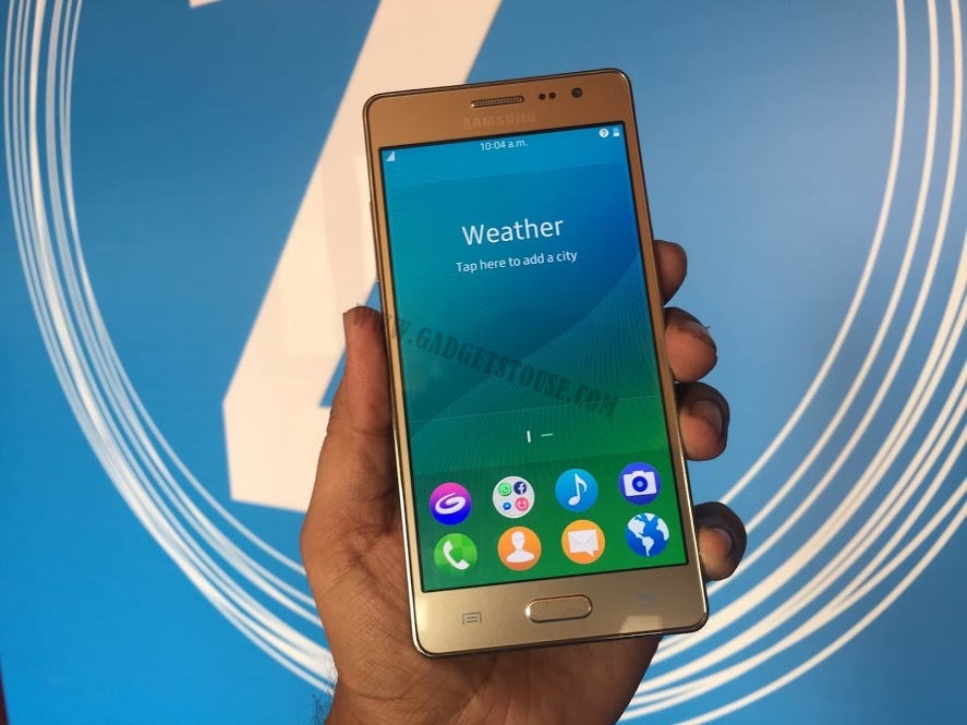 Samsung Z3 aangekondigd in India, geprijsd op INR 8490