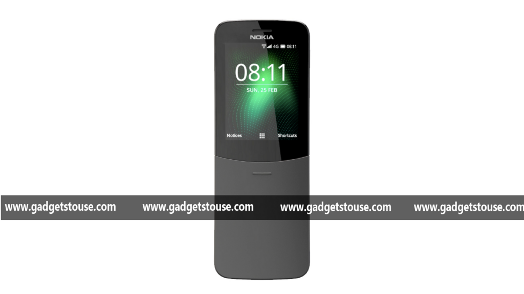 „Nokia 8110 4G“ priekis
