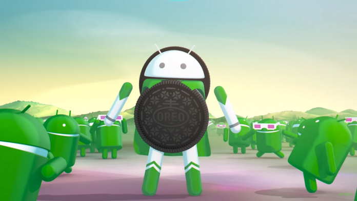 Android Oreo in primo piano