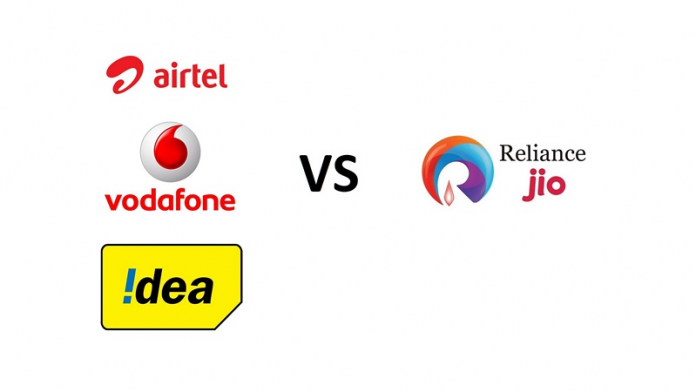 Airtel Vodafone Idea ve Reliance Jio