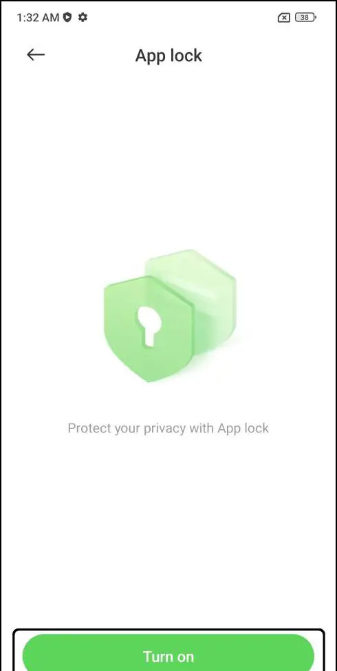  I-secure ang Xiaomi smartphone gamit ang lock ng app