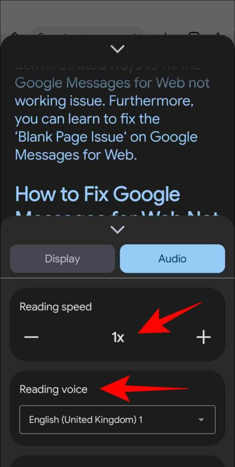   app per la modalità di lettura di google