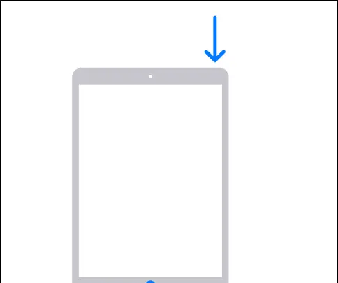   screenshot sa iPad gamit ang home button