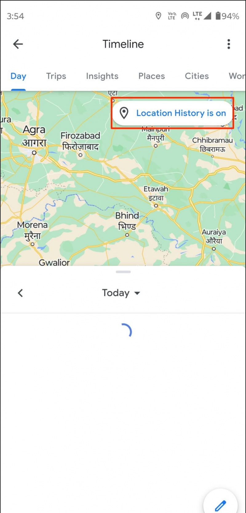  Desactiva l'historial d'ubicacions de Google