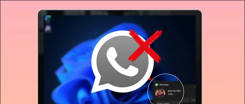 6 façons de corriger les notifications de bureau WhatsApp (Windows 10/11)
