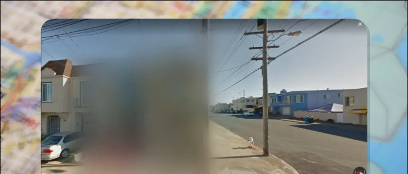   Sfoca casa su Google Maps