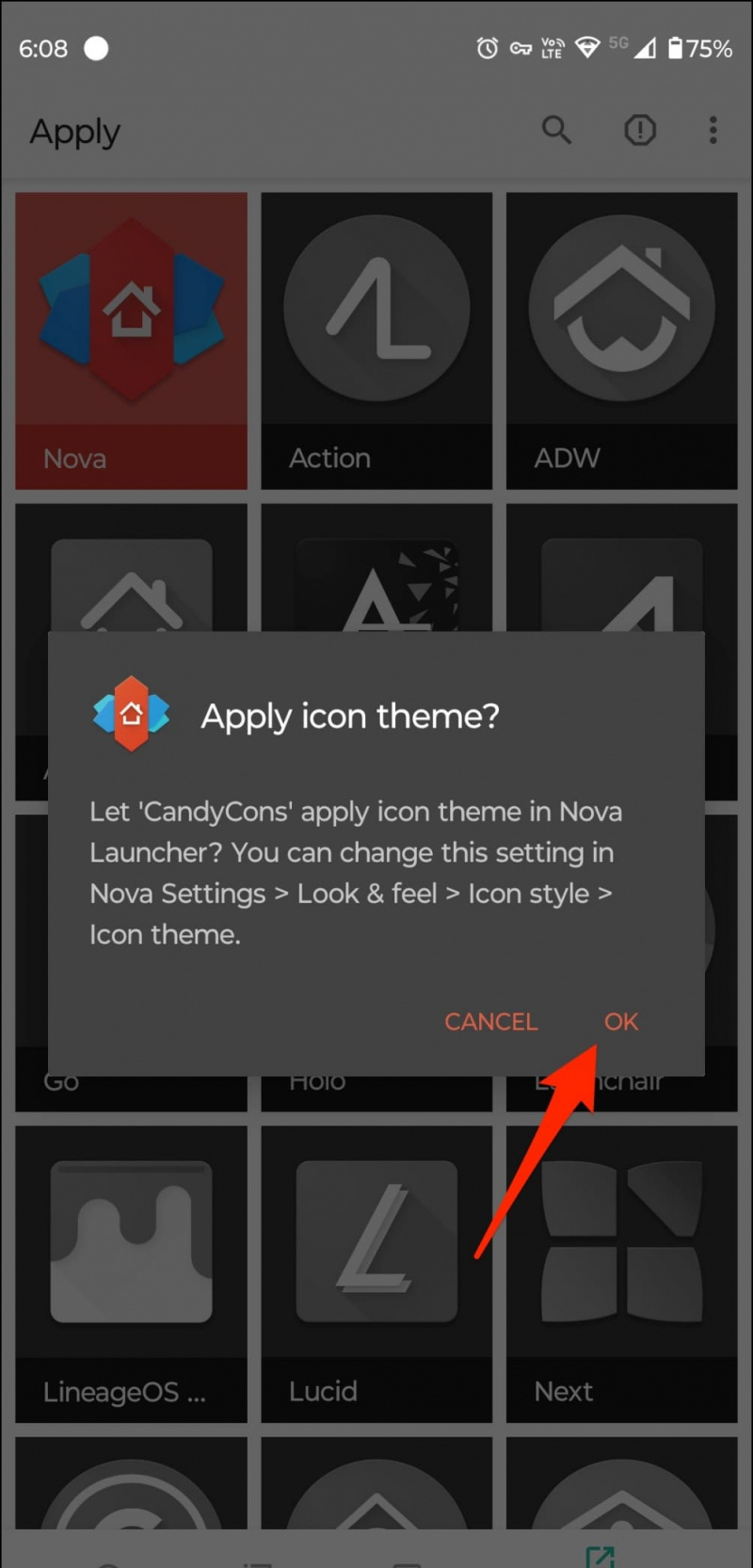   Scarica Pacchetto icone personalizzato su Android