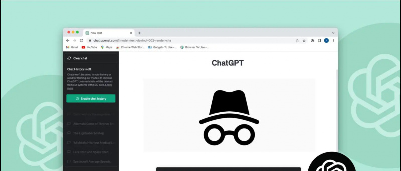 Incognito-tilan käyttäminen ChatGPT:ssä