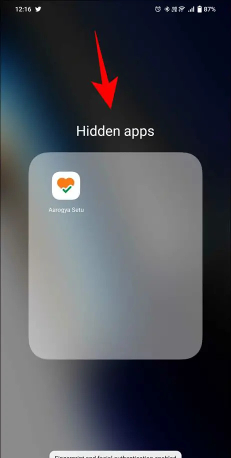   trova app su android