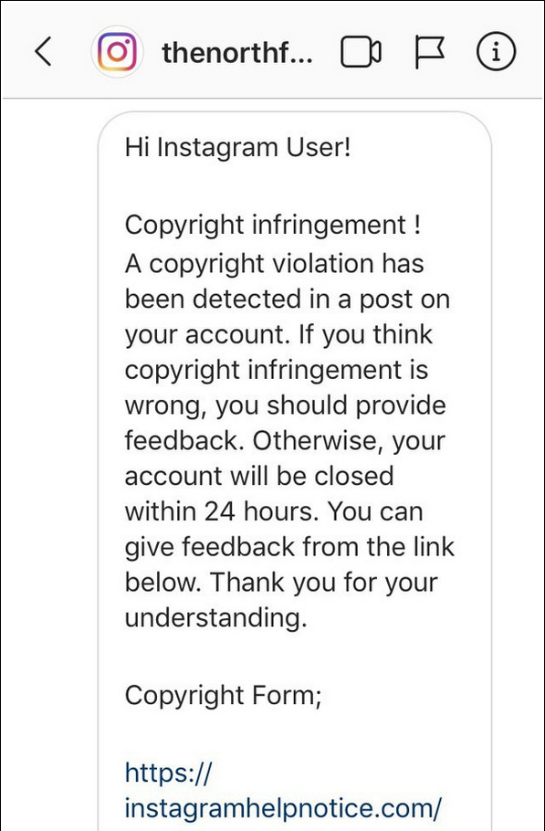   Mga Scam sa Instagram