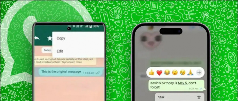 3 modi per modificare i messaggi su WhatsApp