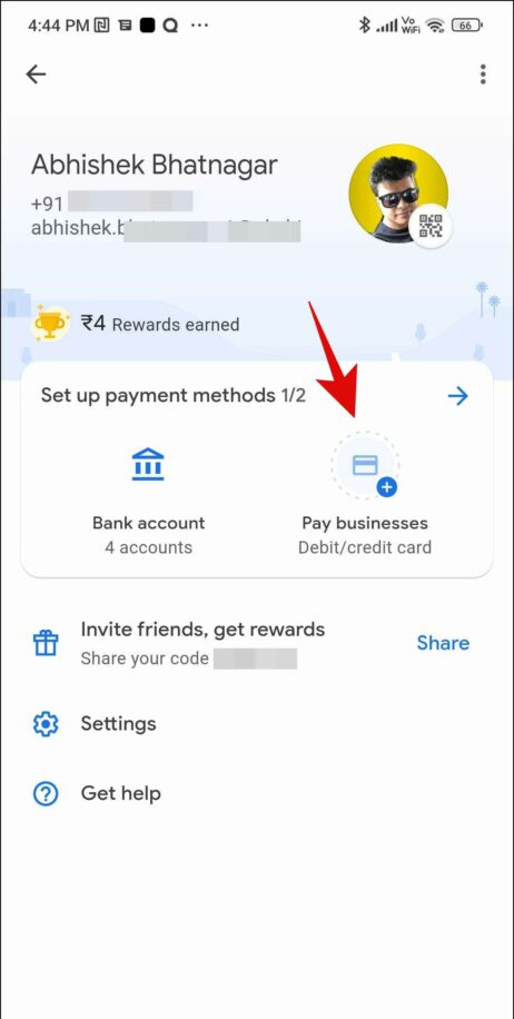   I-enable ang Tap to Pay