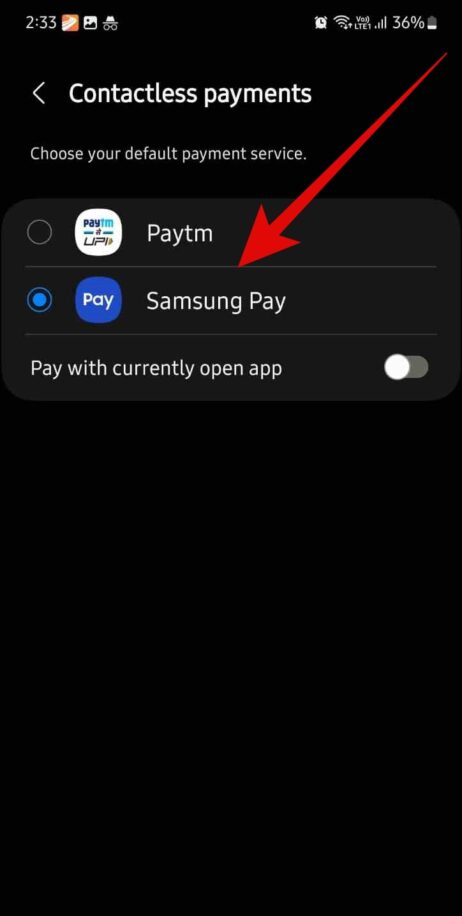   Paganahin ang Tap to Pay sa Samsung
