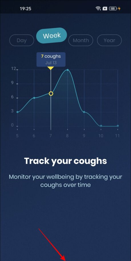   Ottieni il rilevamento del russamento della tosse su Android