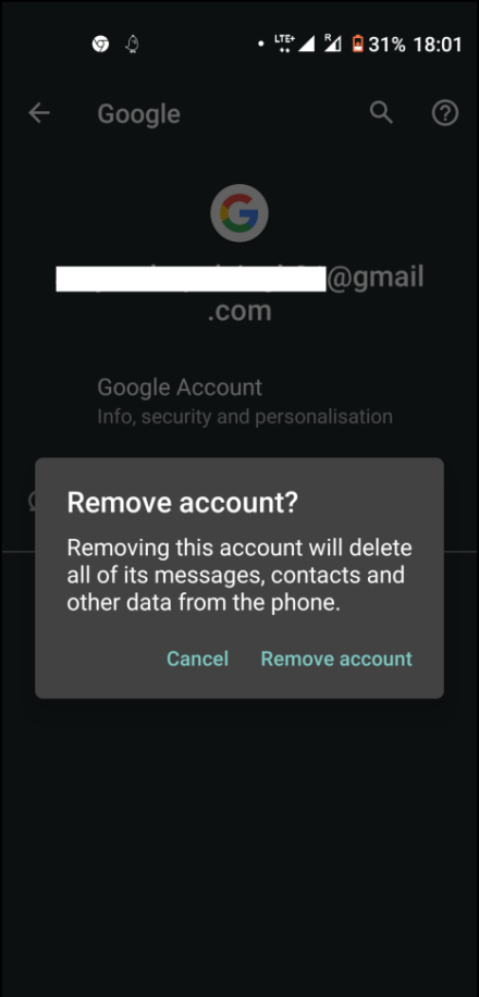   „Android“ dingo pataisyti kontaktai