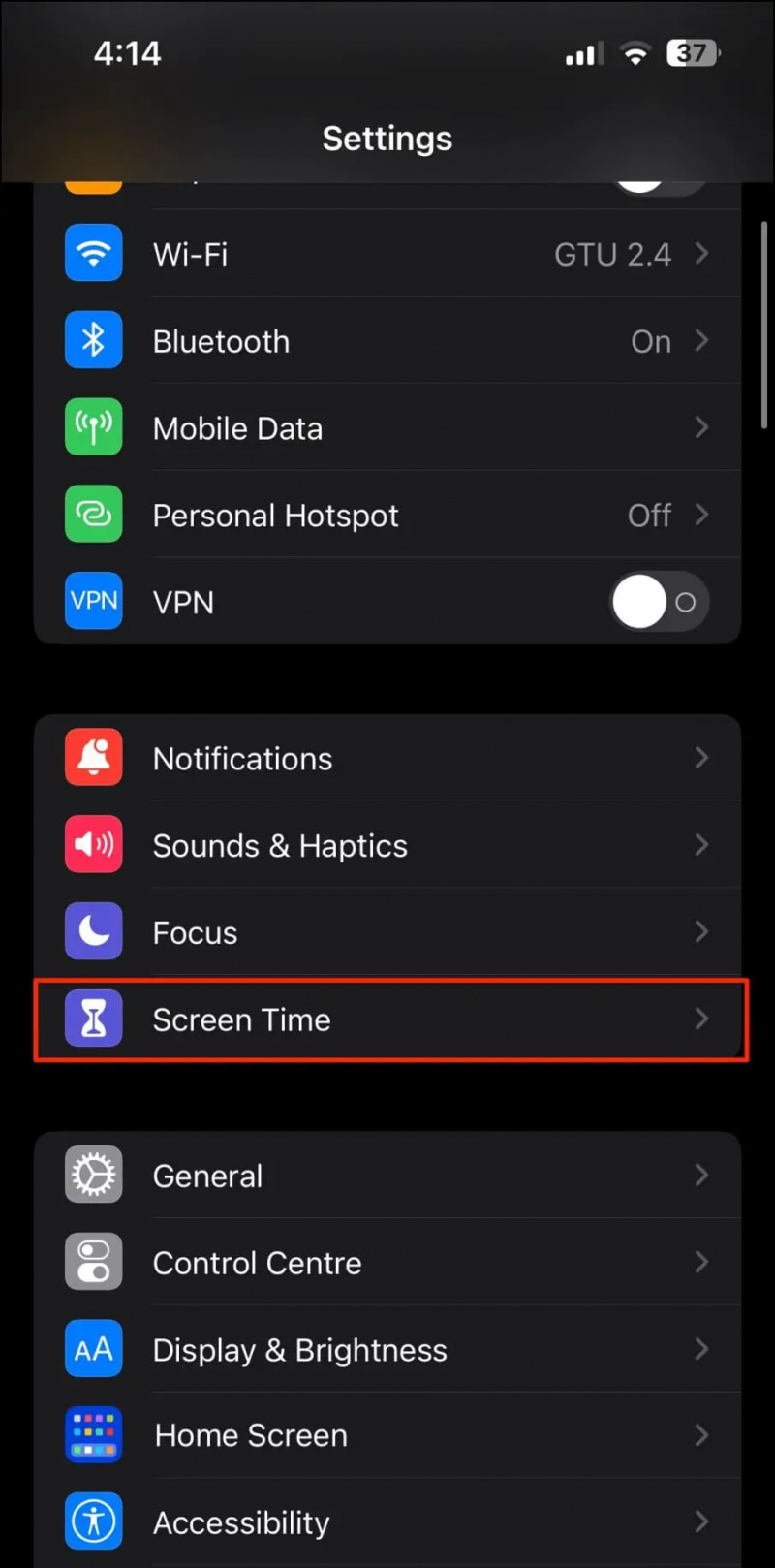   Заключване на приложения на iPhone чрез ограничаване на съдържанието