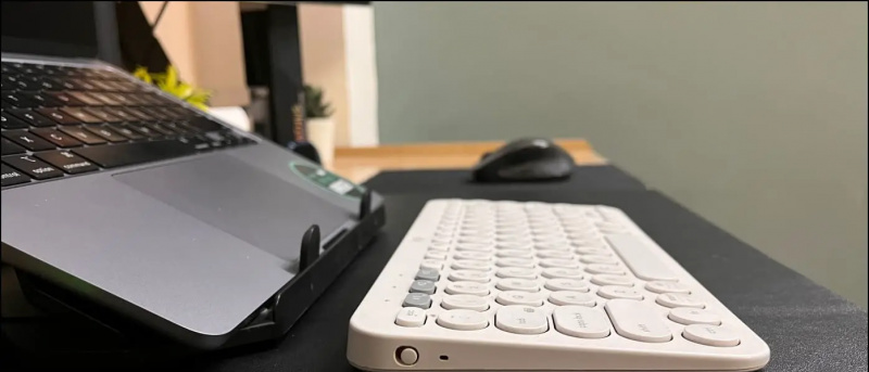   Prijunkite išorinę pelės klaviatūrą prie „Mac“.