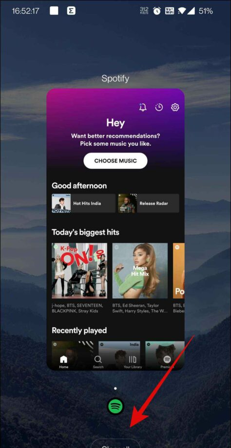   Spotify non si carica