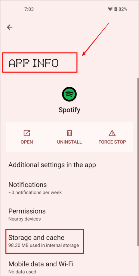   Spotify non si carica sul telefono