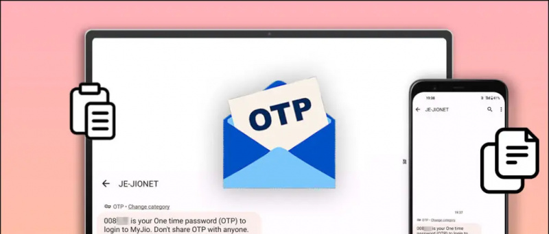   kopeerige OTP Androidist Windowsi arvutisse