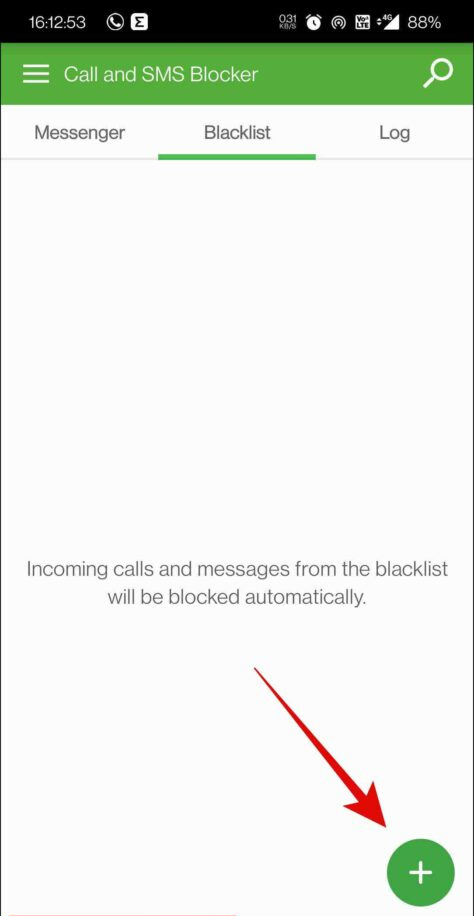   I-block ang mga hindi gustong tawag na SMS