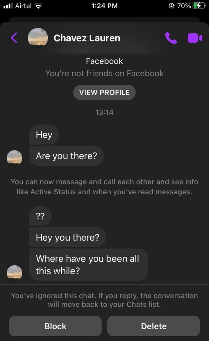  Leggi i messaggi di Facebook Messenger senza essere visti su iPhone