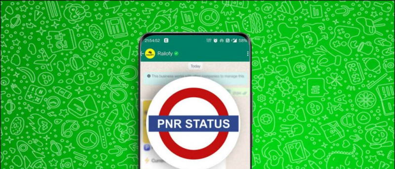 Steg för att kontrollera PNR-status via WhatsApp, beställa mat eller spåra tågstatus