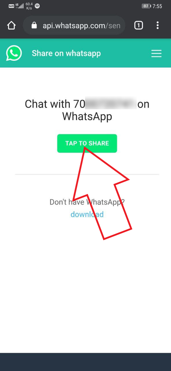 Csevegjen magával a WhatsApp-on, hogy mentse a szövegeket, képeket és fájlokat
