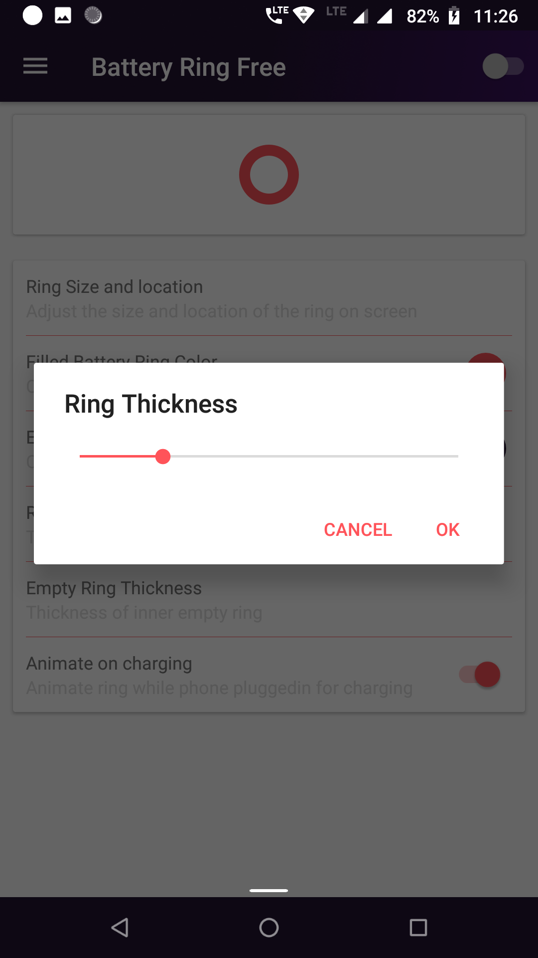 Utilizați Punch-Hole Camera Notch ca indicator al bateriei pe Android