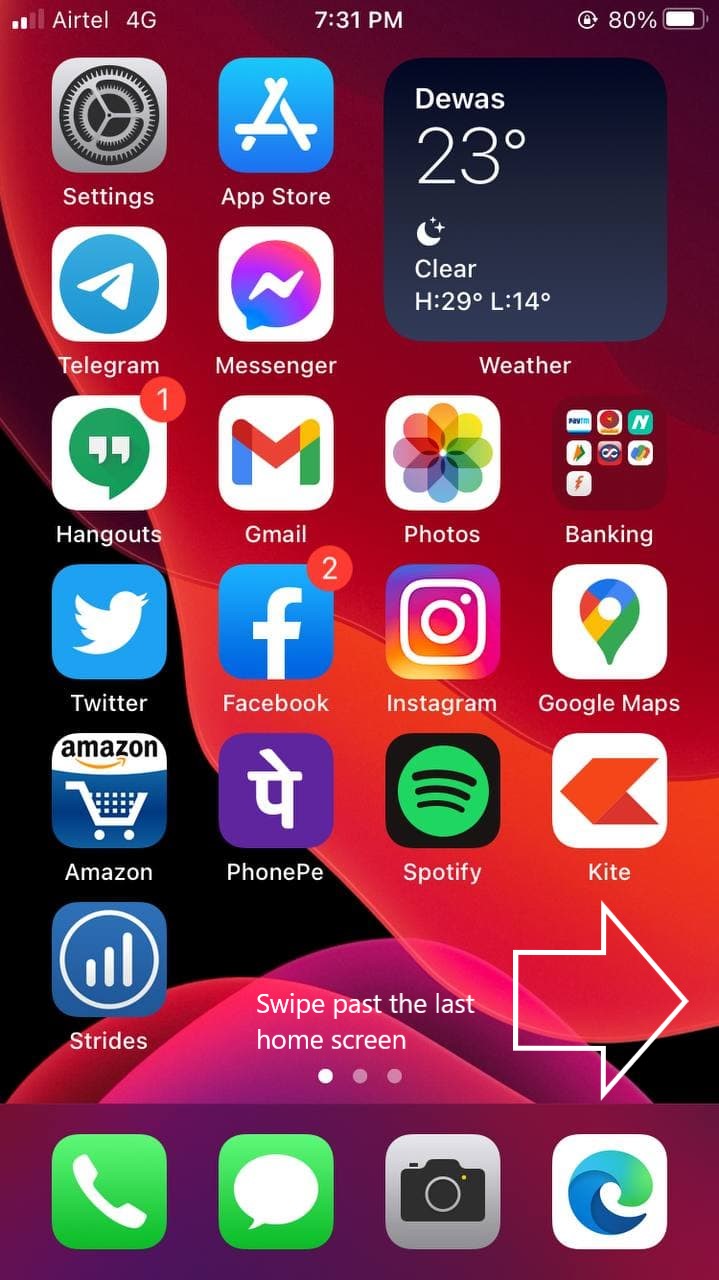 Rejtett alkalmazások keresése iPhone-on, amelyen iOS 14 fut