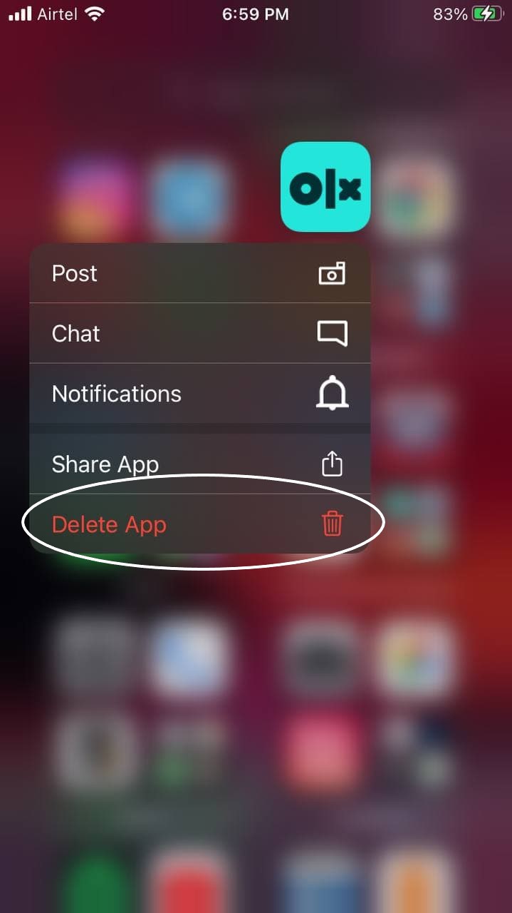 Fix Kan ikke fjerne apper på iOS 14