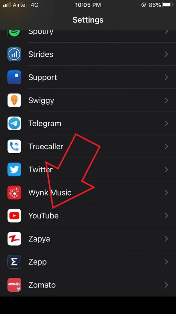 إصلاح إشعارات YouTube لا تعمل على iPhone