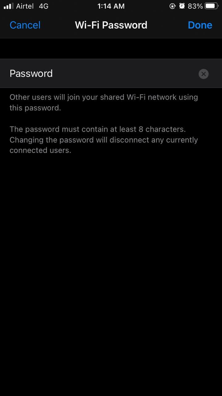 Recupera la password WiFi su iPhone